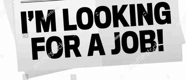 I’m looking for a job