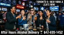 After Hours Alcohol Delivery Toronto 647-699-1452
