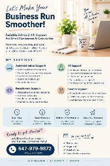 ✨ Reliable HR & Administrative Support for Your Business!