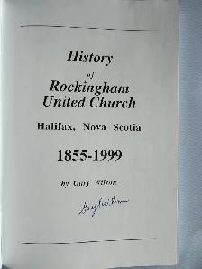 ROCKINGHAM UNITED CHURCH 1855 to 1999 by Gary Wilson - 1999 SC - Photo 2