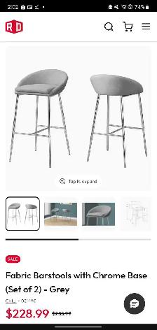 Orren Ellis Table and Chili Bar Stools Set - Photo 3