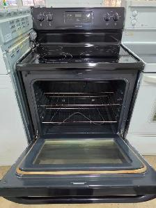 MINT! Frigidaire 30' Black Freestanding Electric Glass Top Stove - Photo 3