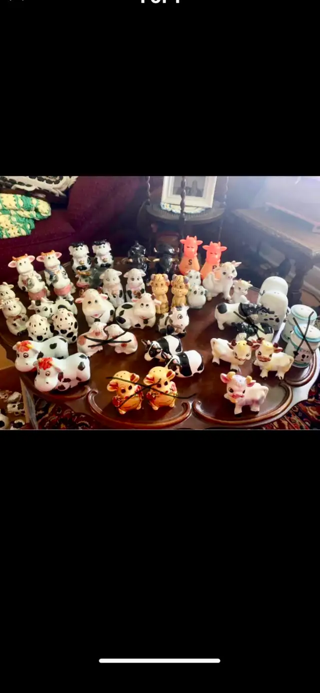 Vintage salt & pepper shakers
