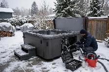 Hot Tub Winterization — Done Right, Done Now