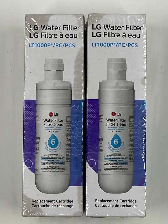 2-Pack LG LT1000P/PC/PCS Genuine Refrigerator Water Filters