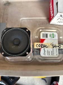 CORAL vintage tweeter