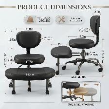 Brand New Ergonomic Cross-Legged Office Chair $79
