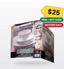 Better Homes & Gardens 12-Piece Dinnerware Set - New in Box