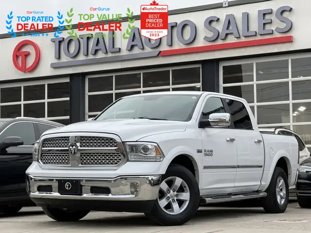 2017 Ram 1500 LARAMIE | ONE OWNER | ALPINE | SUNROOF | LOADED