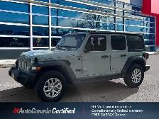 2023 Jeep Wrangler Sport S | Clean Carfax | Super Low KMS