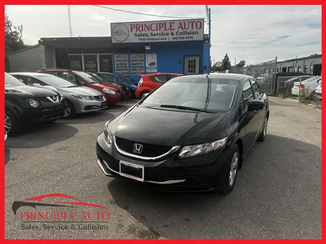 2015 Honda Civic LX 148KM CERTIFIED-WARRANTY
