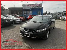 2015 Honda Civic LX 148KM CERTIFIED-WARRANTY