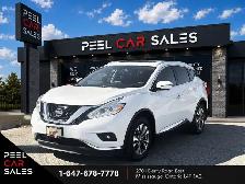 2017 Nissan Murano SL All-wheel Drive, LEATHER SEATS, SUNROOF, B
