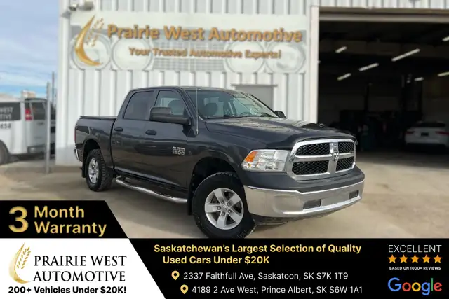 2015 Ram 1500 ST Crew Cab 3.6L V6 | Power Lock | Power Window