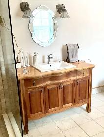 MEUBLE LAVABO EN BOIS