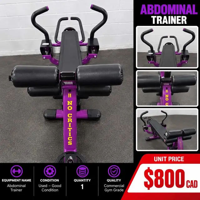 Abdominal Trainer – Commercial Gym Equipment