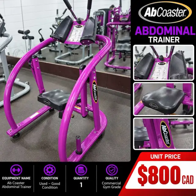 AbCoaster Abdominal Trainer – Commercial Gym Equipment