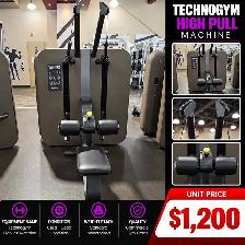 Technogym High Pull Machine