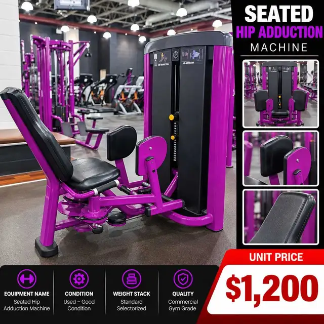 Seated Hip Adduction Machine