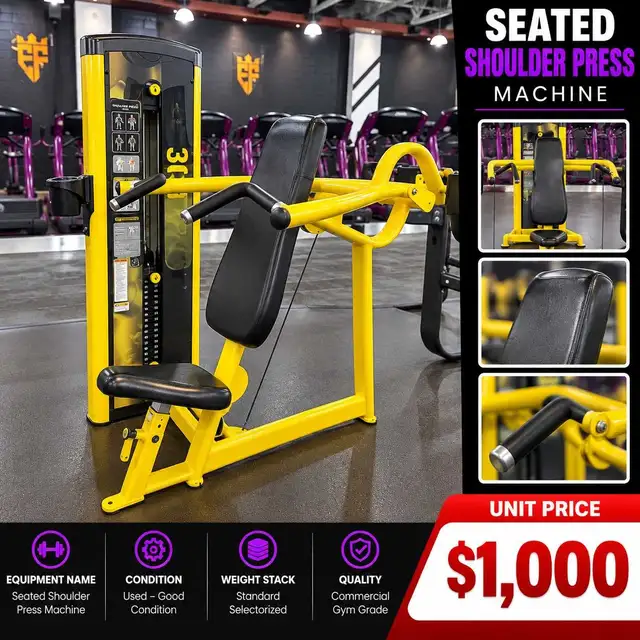 Seated Shoulder Press Machine