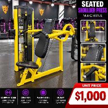 Seated Shoulder Press Machine