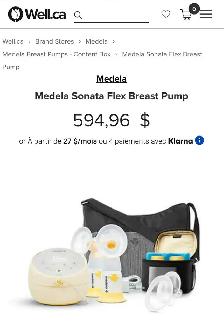 tire-lait medela sonata neuf jamais utilisé boîte scellée - Photo 4