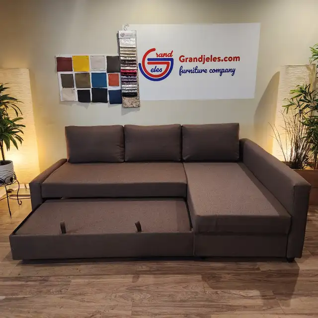 Used (Good Condition) Brown IKEA sofa bed    FREE DELIVERY