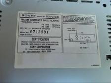 Sony CDX-GT230 car CD receiver - Photo 3