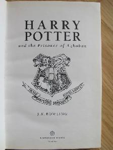 HARRY POTTER and the Prisoner of Azkaban – 1999 HC No -DJ - Photo 2