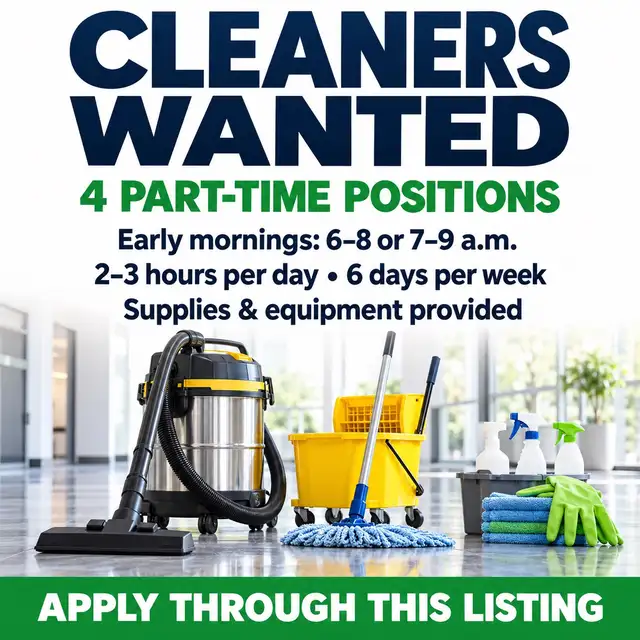 Cleaners for commercial stores