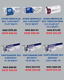 Johns Manville Fiberglass Insulation Clearance Sale!! - Photo 2