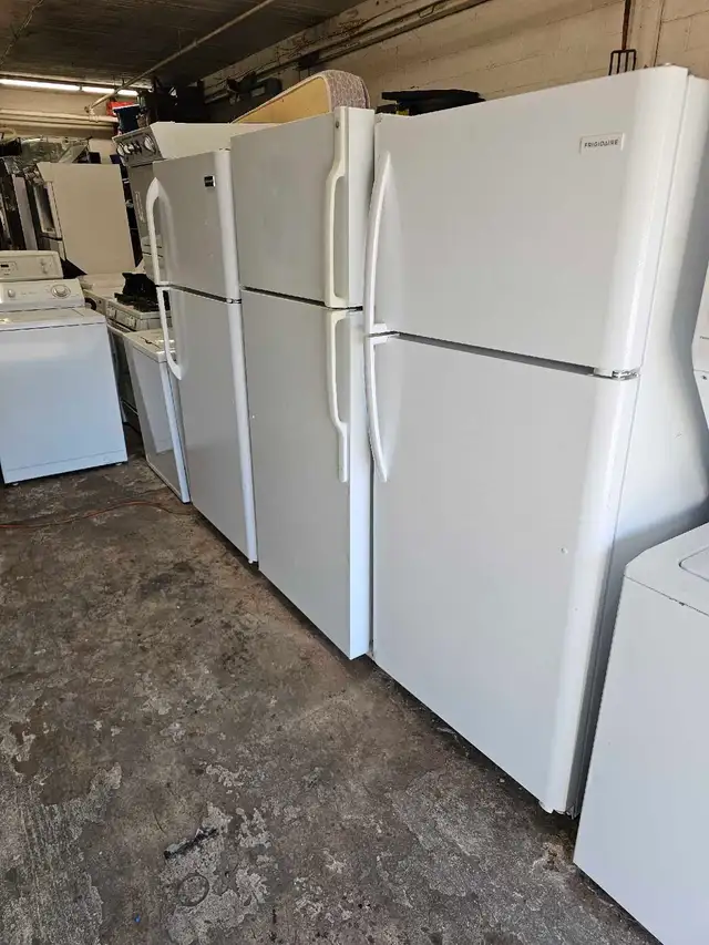 Refrigerators.