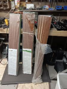 Used laminate flooring
