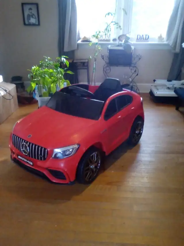 Mercedes AMG electric ride-on car