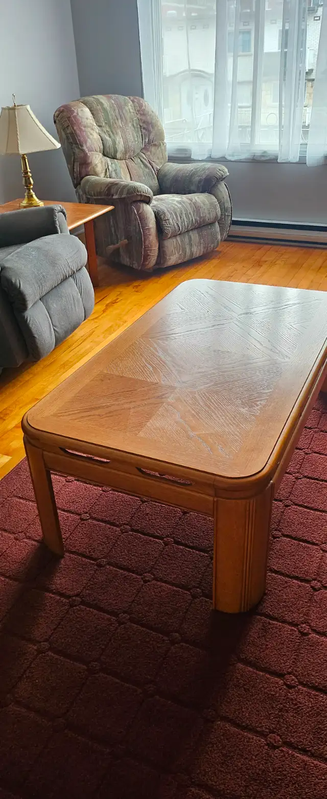 dois vendre, set Tables a café, en bois solide(3)