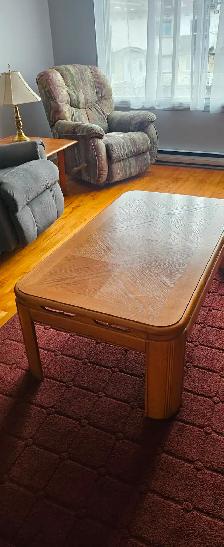 dois vendre, set Tables a café, en bois solide(3)