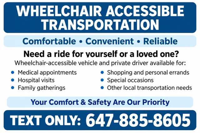Wheelchair Accessible Driver