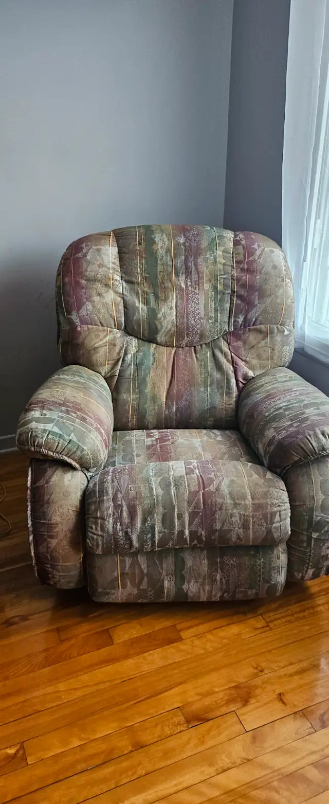 Je dois vendre Fauteuil inclinable