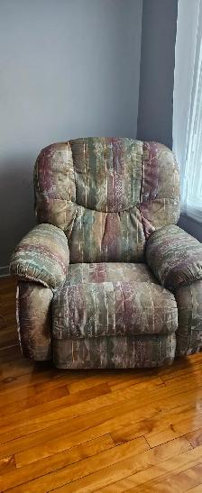 Je dois vendre Fauteuil inclinable