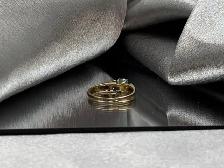 14Kt Two-Tone Gold 0.25ct Diamond Solitaire Ring $825 - Photo 5