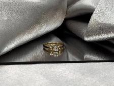 14Kt Two-Tone Gold 0.25ct Diamond Solitaire Ring $825 - Photo 6