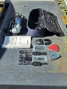 Mastercraft 2.2A Oscillating Multi-Tool Kit W Blades & Sanding - Photo 5