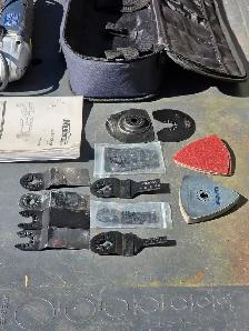 Mastercraft 2.2A Oscillating Multi-Tool Kit W Blades & Sanding - Photo 6