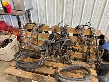 mini horse team harness and wagon - Photo 3