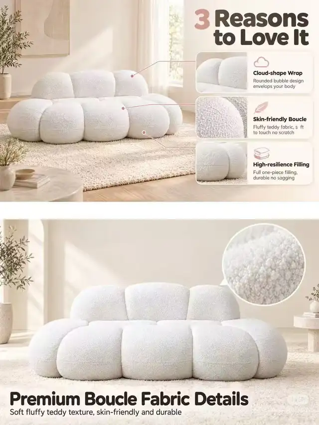 Brand New Cloud Bubble Sofa  Special Selling at $299