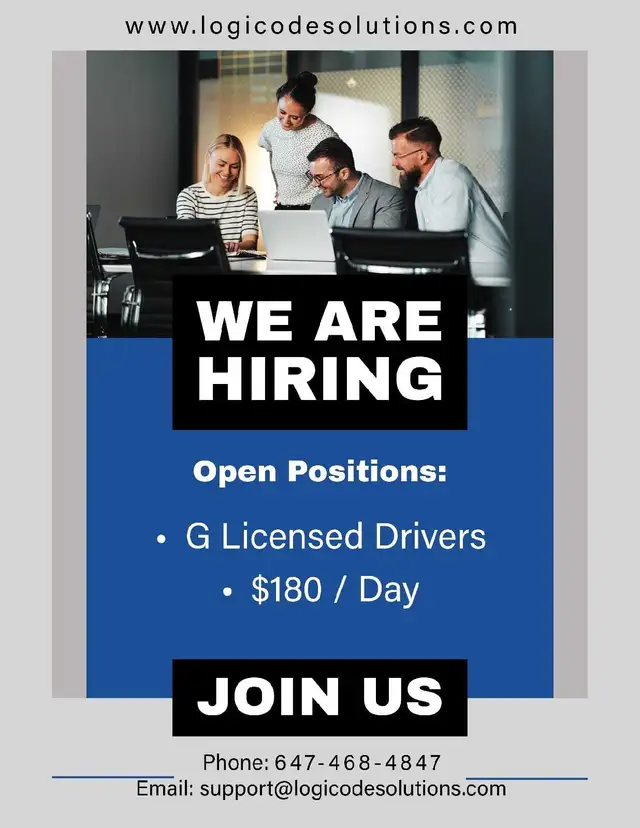 GTA DELIVERY JOBS- HIRING NOW