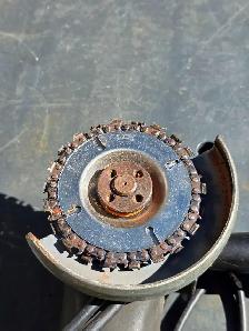 Sears Craftsman 4 1/2' Chain Saw Angle Grinder Corded W Guard - Photo 3