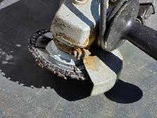 Sears Craftsman 4 1/2' Chain Saw Angle Grinder Corded W Guard - Photo 7