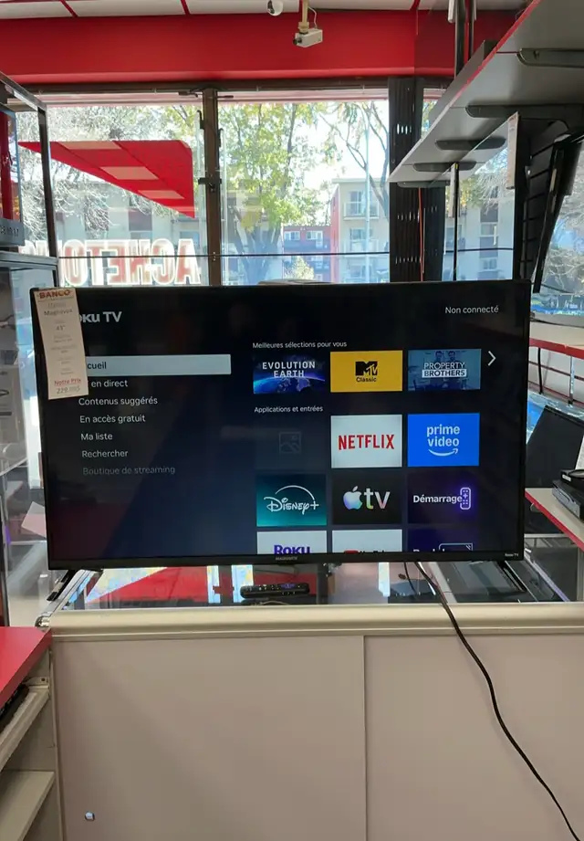 Télé 4K Ultra Hd