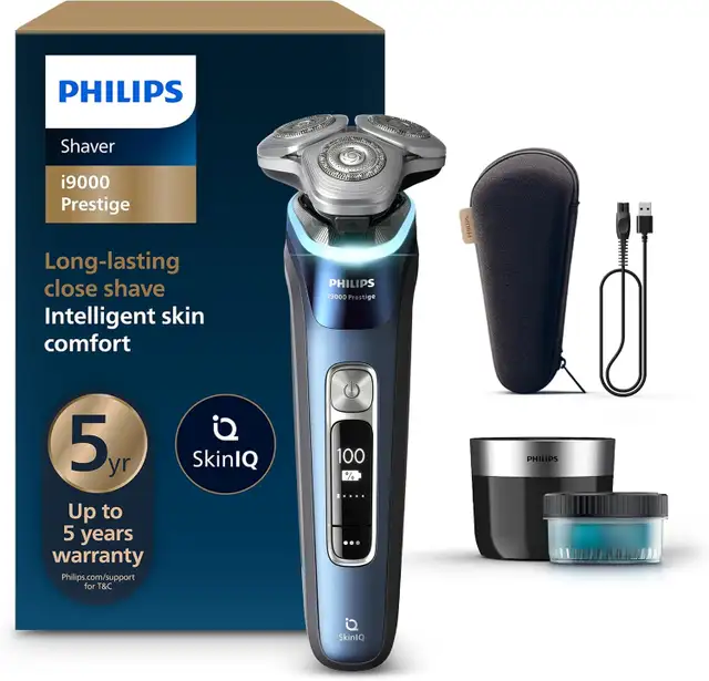Philips i9000 Prestige Wet&Dry Electric Shaver with SkinIQ